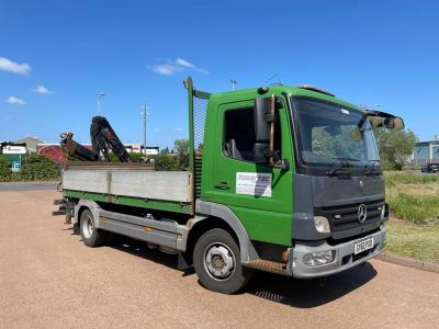 MERCEDES-BENZ ATEGO1018 DROPSIDE CRANE