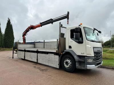 DAF LF 220 18 TON DROPSIDE CRANE