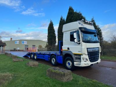 DAF CF 460 FAX 8X2 CHEESEWEDGE