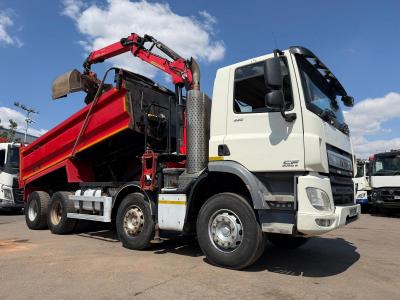 DAF CF 440 8X4 TIPPER GRAB