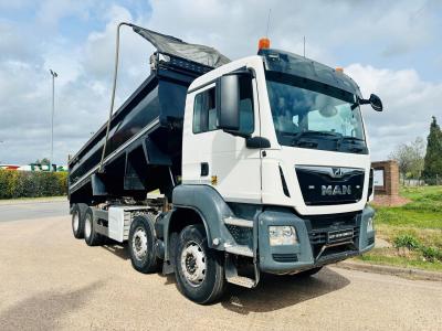 MAN TGS 35.420 8X4 STEEL TIPPER