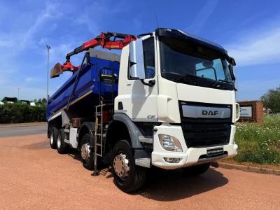 DAF CF 450 8X4 TIPPER GRAB