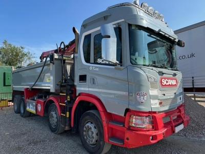 SCANIA G410 8X4 TIPPER GRAB