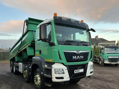 MAN TGS 35.420 8X4 STEEL TIPPER