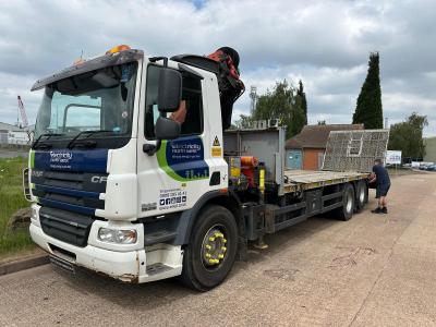DAF 75 CF 310 6X2 CHEESEWEDGE CRANE