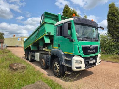 MAN TGS 35.420 8X4 STEEL TIPPER