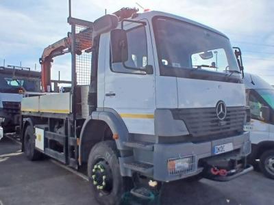 MERCEDES-BENZ ATEGO 1823 4X4 DROPSIDE CRANE