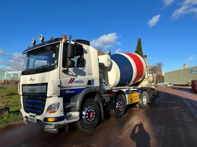 DAF CF 400 8X2 CONCRETE MIXER