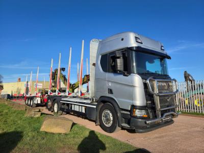 SCANIA R500 XT FORESTRY DRAWBAR OUTFIT