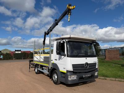MERCEDES-BENZ ATEGO 816 POLE CARRIER CRANE