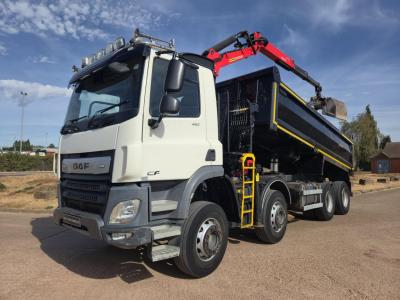 DAF CF 450 8X4 TIPPER GRAB