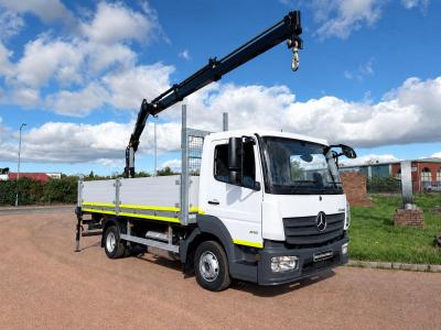 MERCEDES-BENZ ATEGO 816 DROPSIDE CRANE