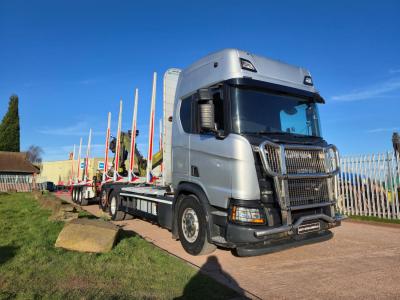 SCANIA R500 XT FORESTRY DRAWBAR OUTFIT