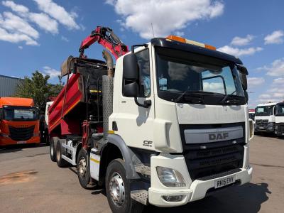 DAF CF 440 8X4 TIPPER GRAB