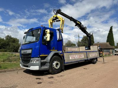DAF LF 220 18 TON DROPSIDE CRANE