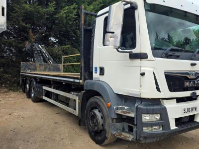 MAN TGM 26.340 6X2 FLAT CRANE