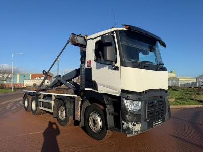 RENAULT C380 8X4 HOOK LOADER