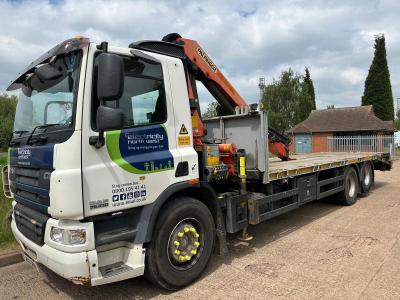 DAF 75 CF 310 6X2 CHEESEWEDGE CRANE