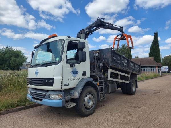 DAF LF55 220 18 TON TIPPER GRAB