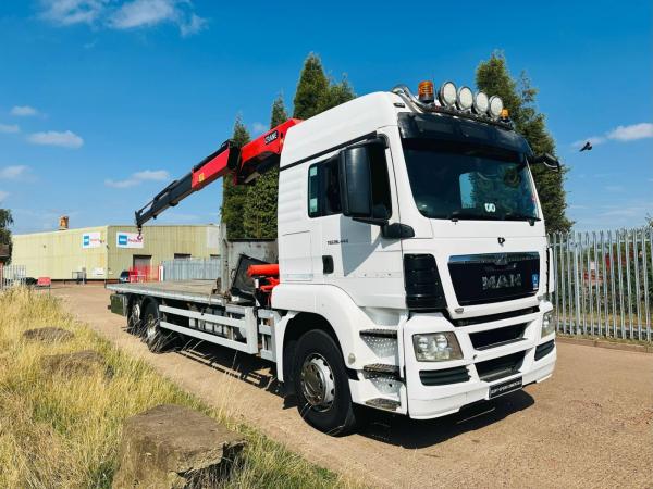MAN TGS 26.440 6X2 FLAT CRANE