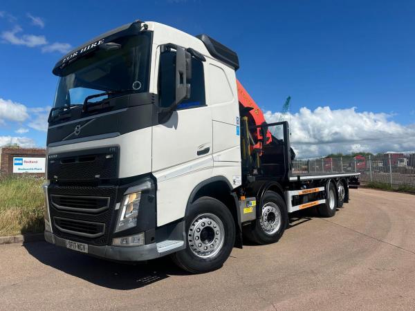 VOLVO FH 460 8X2 FLAT CRANE