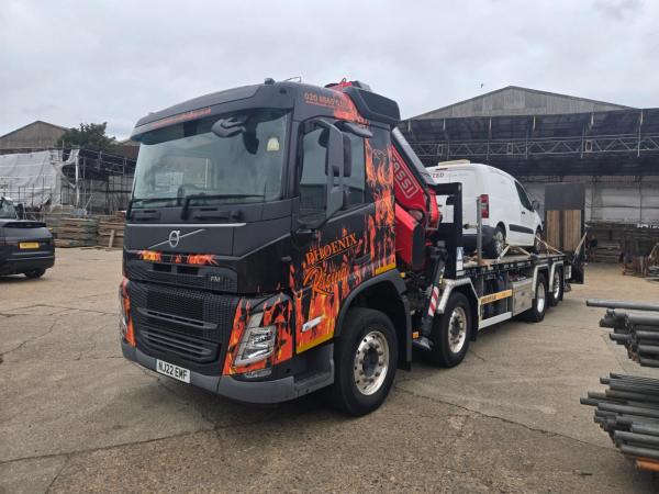 VOLVO FM 460 8X2 CHEESEWEDGE CRANE