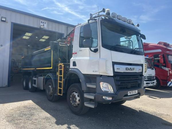 DAF CF 450 8X4 TIPPER GRAB