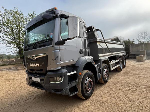 MAN TGS 430 8X4 STEEL TIPPER