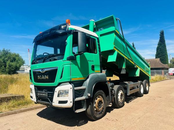 MAN TGS 35.420 8X4 STEEL TIPPER