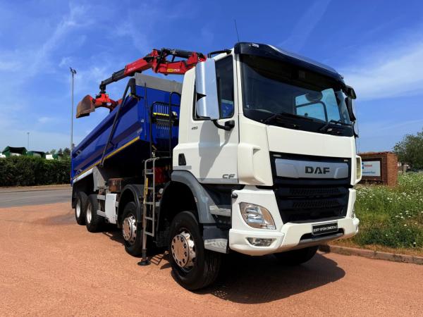 DAF CF 450 8X4 TIPPER GRAB