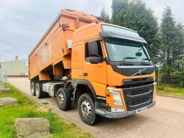 VOLVO FM 420 8X4 ALLOY INSULATED BULK TIPPER