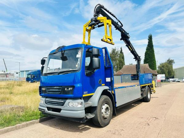 DAF FA LF 55.220 18 TON DROPSIDE CRANE