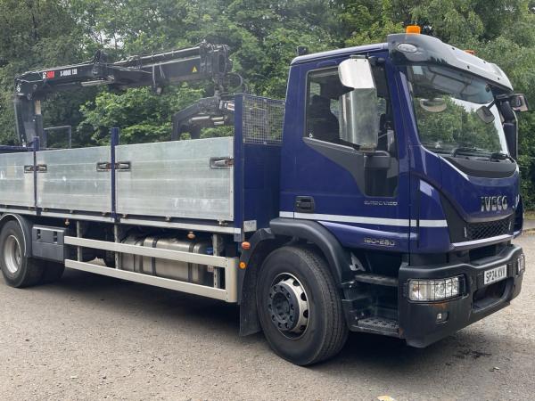 IVECO EUROCARGO 180-280 D/SIDE CRANE