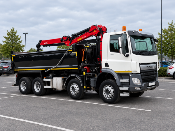 DAF CF 450 8X4 TIPPER GRAB