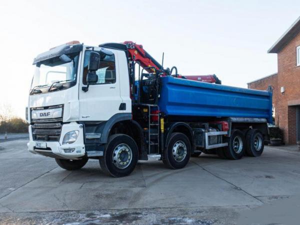 DAF CF 450 8X4 TIPPER GRABS