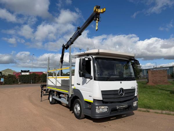 MERCEDES-BENZ ATEGO 816 POLE CARRIER CRANE