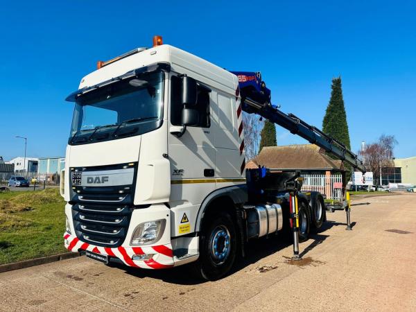 DAF XF 510 6X2 UNIT PM CRANE