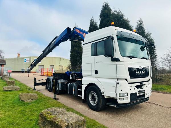 MAN TGS 26.540 6X4 T/UNIT CRANE