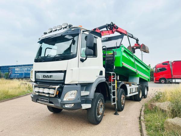 DAF CF 450 8X4 TIPPER GRAB